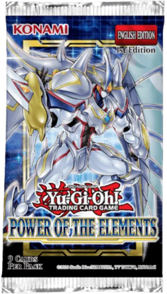 Yugioh Booster Pack Power of the Elements